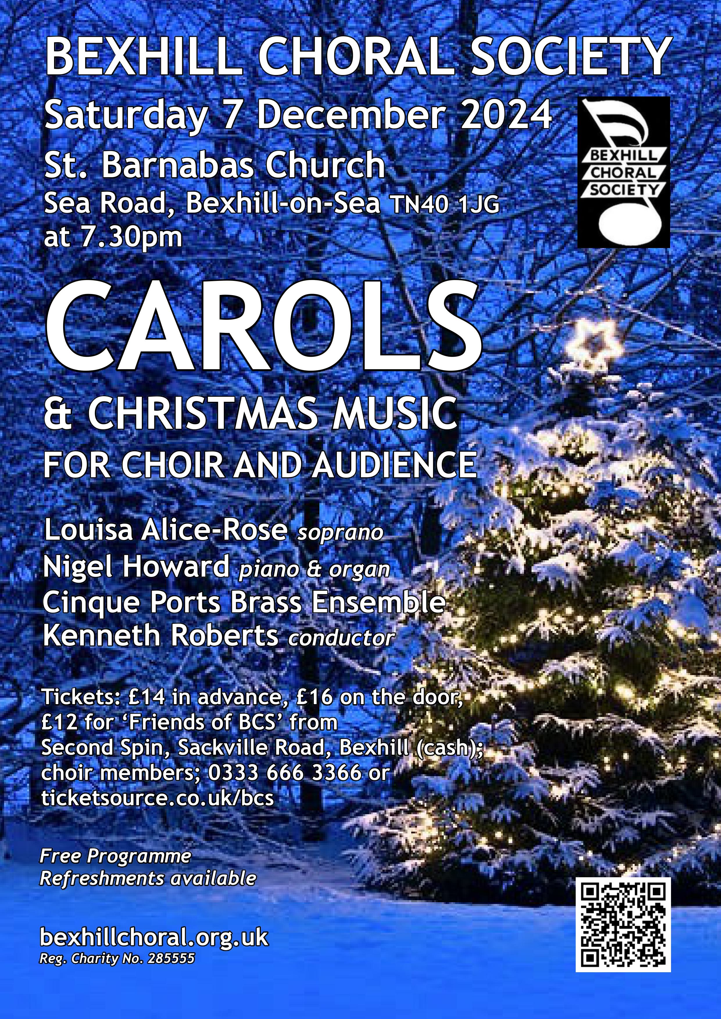 Christmas is Coming!  Bexhill Choral Society Newsletter