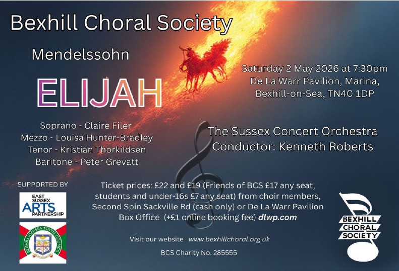 Bexhill Choral April 2026  Newsletter